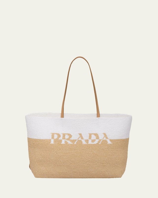 Logo Two-Tone Tote Bag